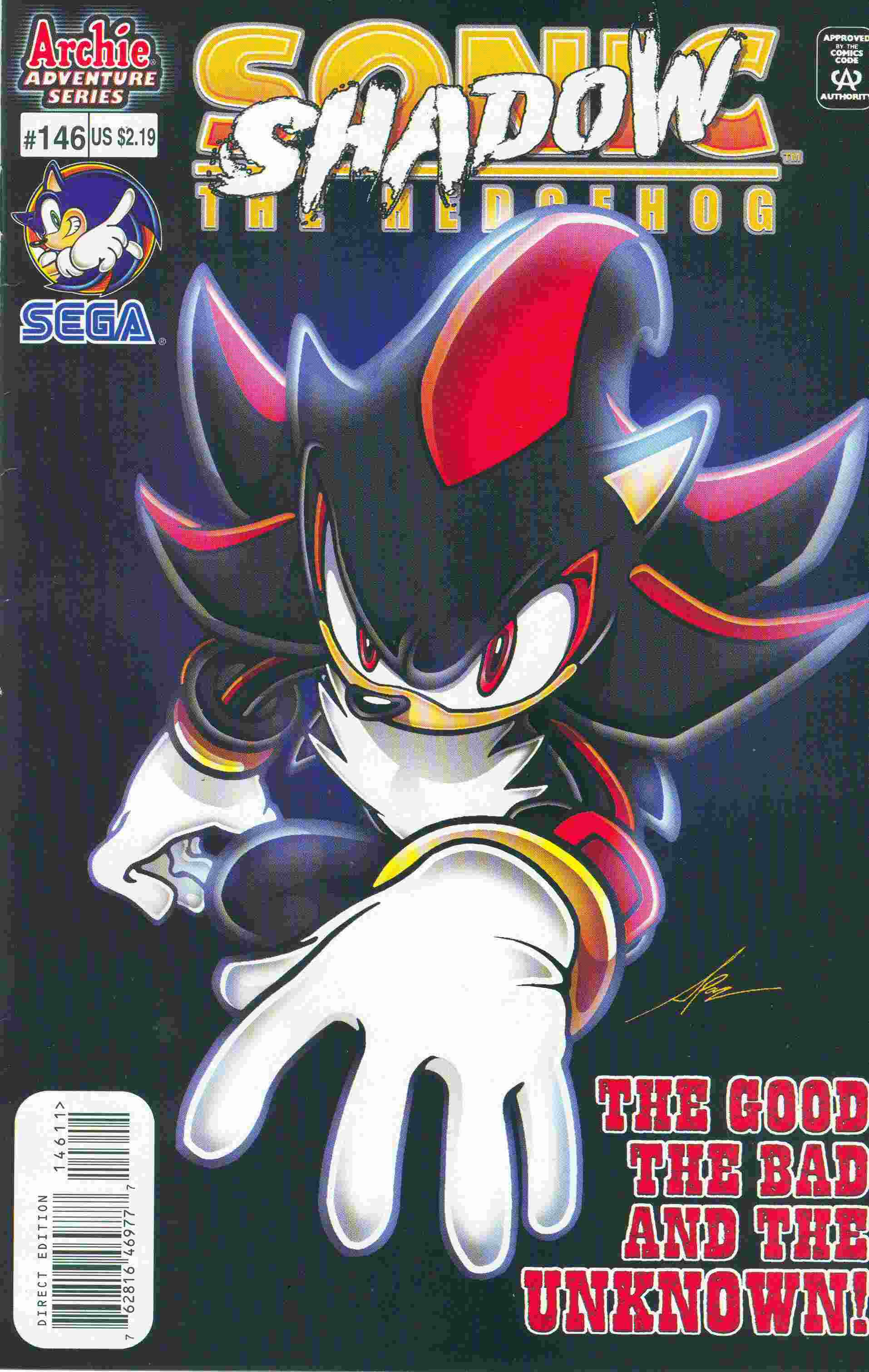 Sonic - Archie Adventure Series May 2005 Comic cover page